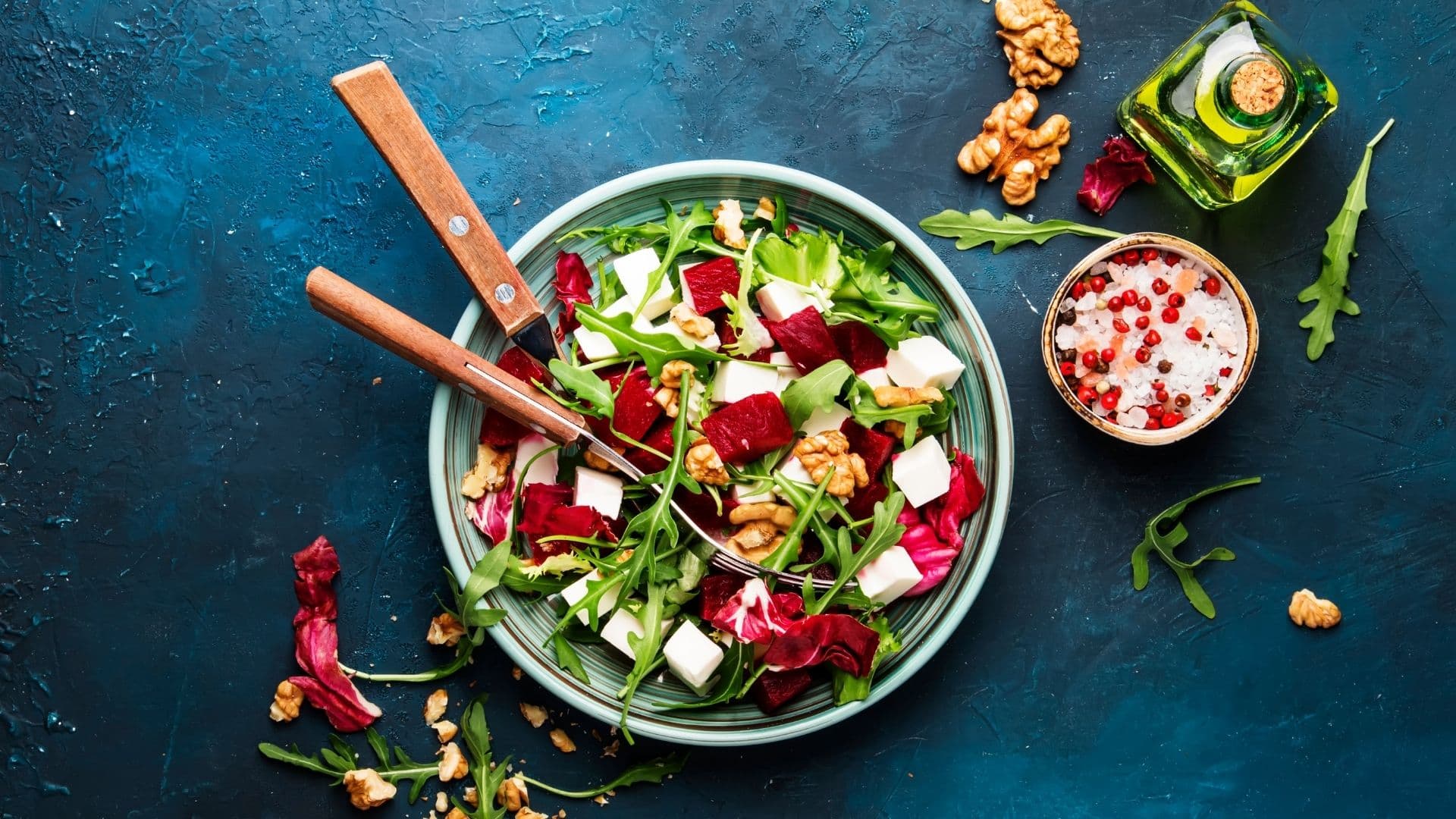 Beet and Artichoke Yogurt Salad