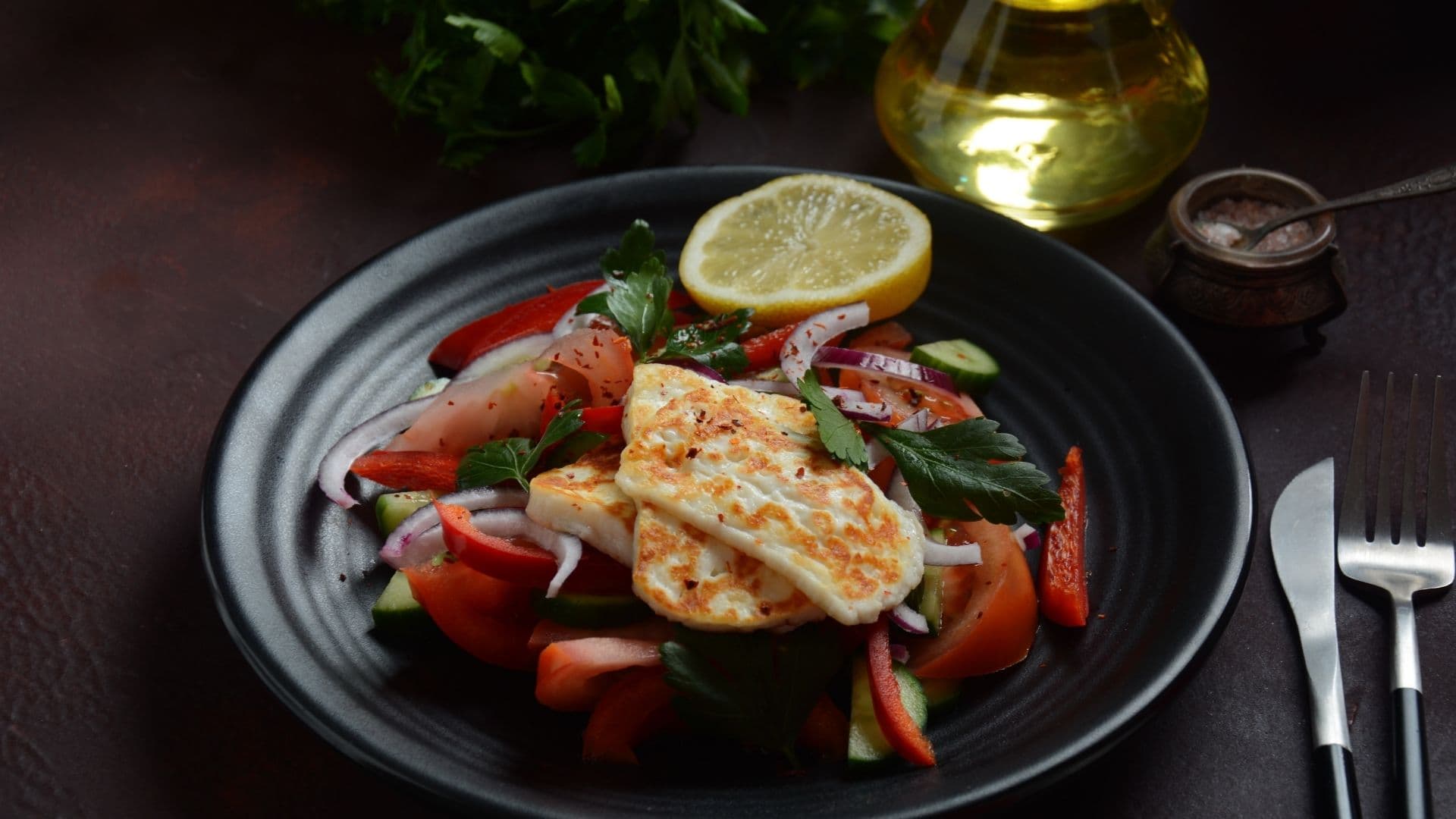 Grilled Halloumi - A Mediterranean Delight