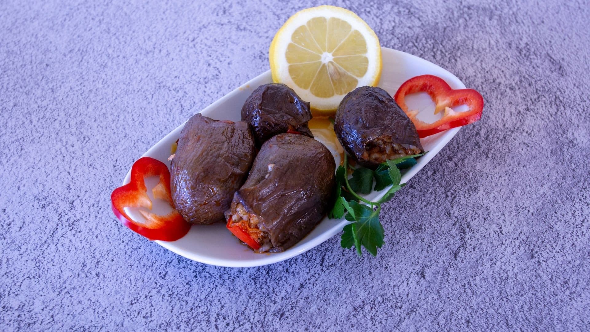 Stuffed Dried Eggplants